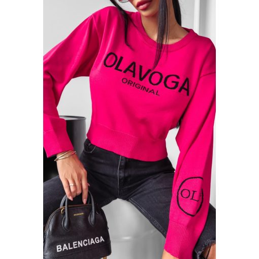 Olavoga Kasumi pulóver - Pink
