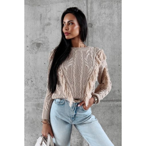 Olavoga Laren pulóver - Beige