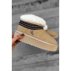 Olavoga Baila csizma - Beige